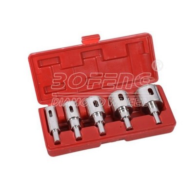 Red Box Package 5 pcs Dia.19/25/30/35/41mm Diamond Hole Saw Set